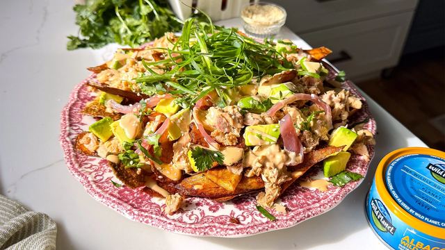 High-protein Game Day Nachos