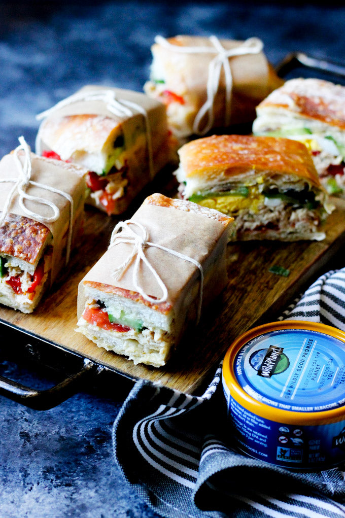 Springtime Sandwiches with Wild Planet Albacore Wild Tuna recipe –