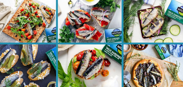 Tinned sardines, an unexpected yet delicious way to celebrate the season!
