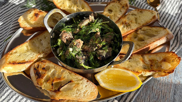 Sardine Arugula Salad