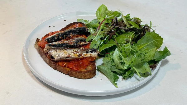 Sardine Tomato Toast