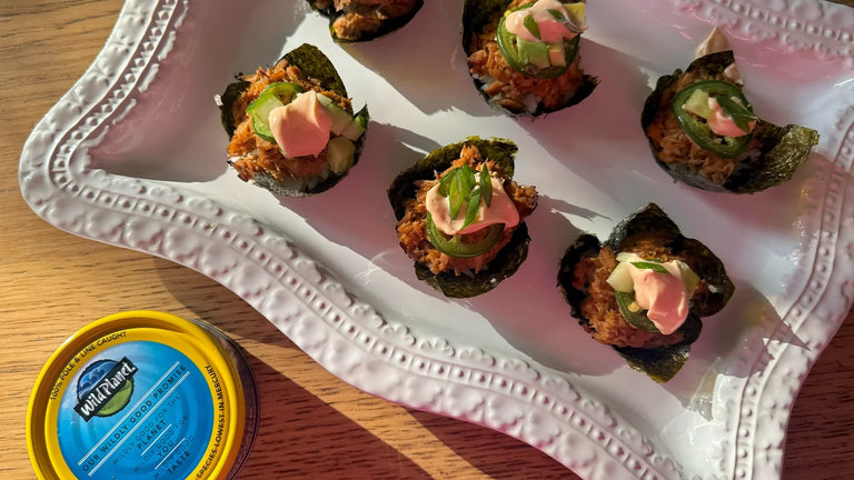 Photo of Teriyaki Tuna Sushi Cups