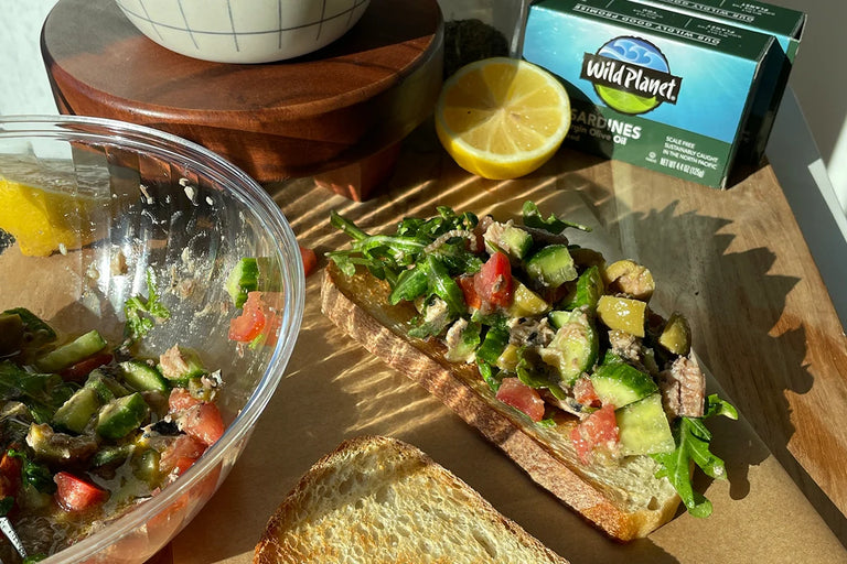 Photo of Sardine Salad Sandwich