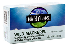 Unopened Package of Wild Planet Wild Mackerel