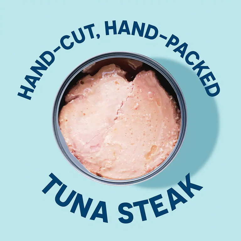 Open can of Skipjack Wild Tuna No Salt Added