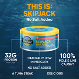 Skipjack Wild Tuna No Salt Added attributes