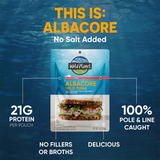 Albacore Wild Tuna No Salt Added pouch attributes