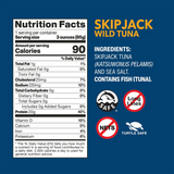 Skipjack Wild Tuna pouch nutrition facts and ingredients