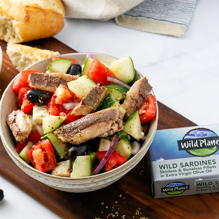 Wild Sardines Skinless & Boneless Fillets In Extra Virgin Olive Oil usage in dish