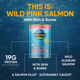 Wild Pink Salmon with Skin & Bones attributes