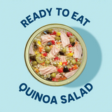 Open bowl of Wild Tuna Quinoa Salad