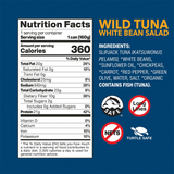 Wild Tuna White Bean Salad nutrition facts and ingredients