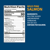 Wild Pink Salmon pouch nutrition facts and ingredients