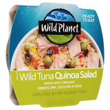 Wild Planet Wild Tuna Quinoa Ready-to-Eat Salad Bowl, left view