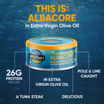 Albacore Solid Wild Tuna In Extra Virgin Olive Oil