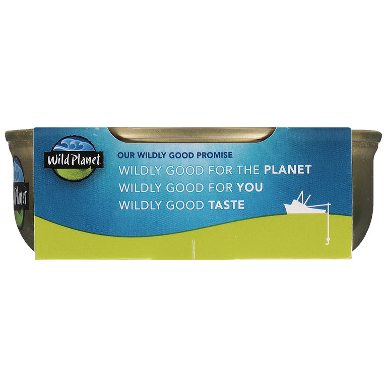 Wild Planet Wild Tuna Quinoa Ready-to-Eat Salad Bowl, side panel 