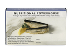 Sardines in Water back panel