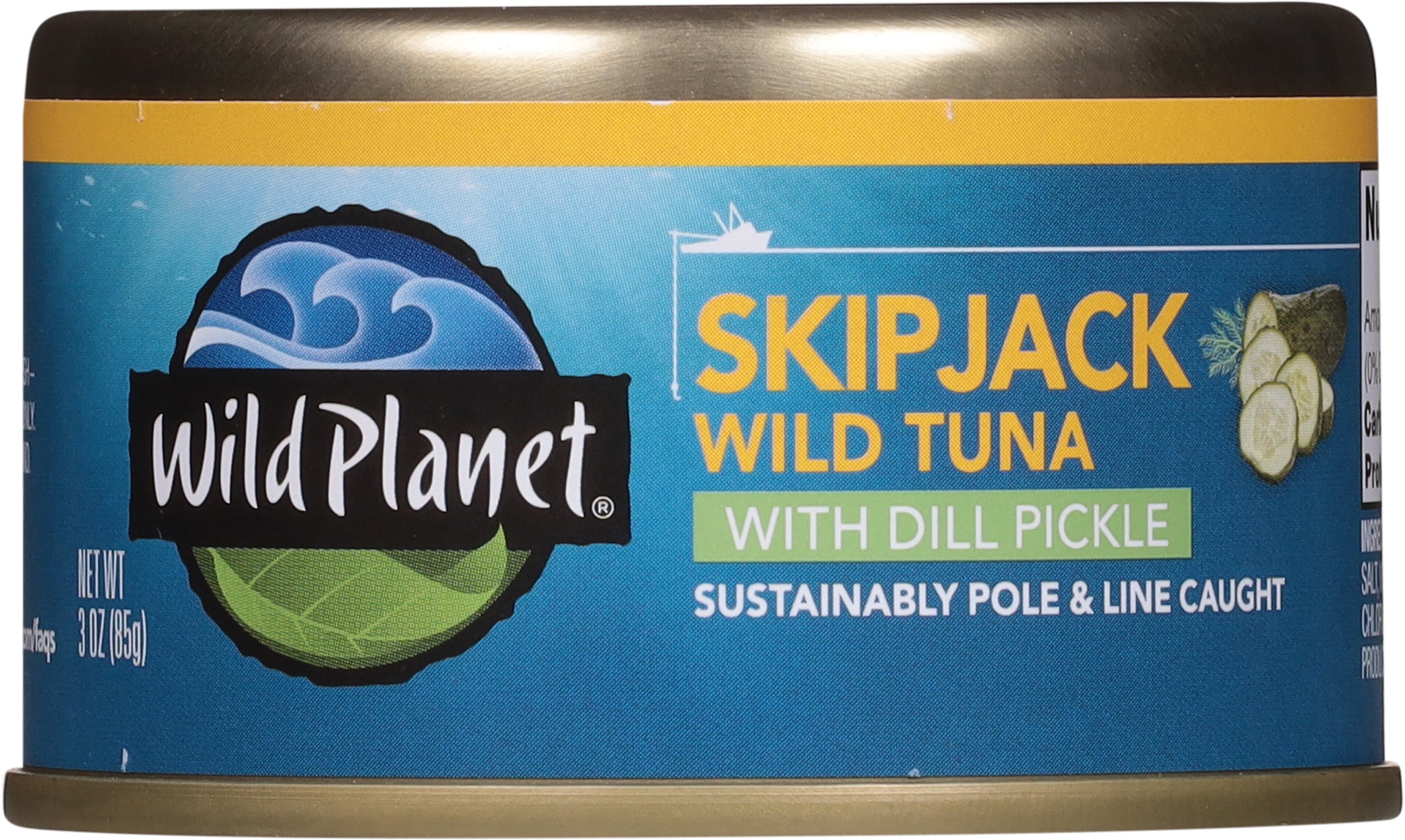Skipjack Tuna with Dill Pickle - Wild Planet Foods