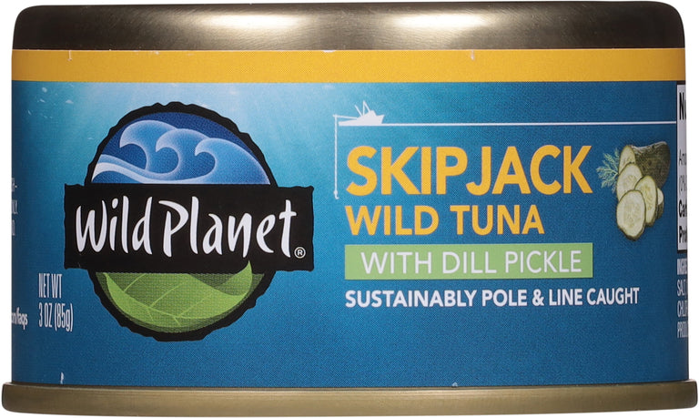 Skipjack Wild Tuna with Dill Pickle
