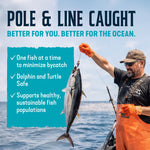 Premium Skipjack Wild Light Tuna Single-Serve Pouch
