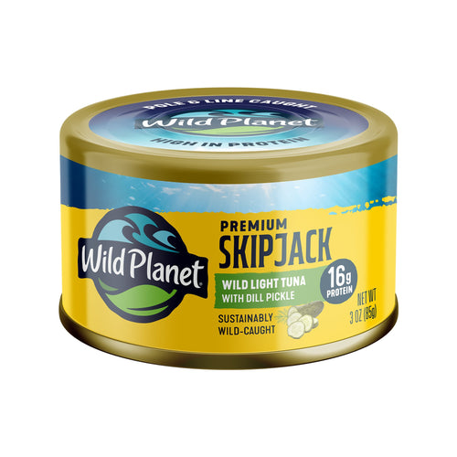 Skipjack Wild Tuna with Dill Pickle