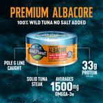 Albacore Wild Tuna No Salt Added