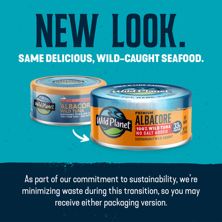 Albacore Wild Tuna No Salt Added