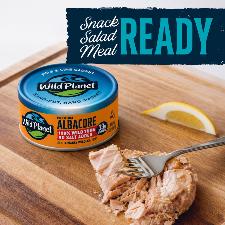 Albacore Wild Tuna No Salt Added