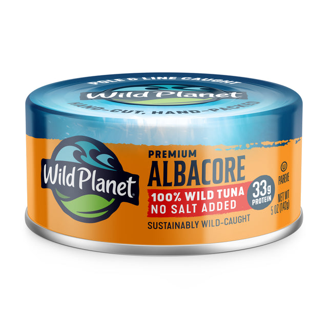 Albacore Wild Tuna No Salt Added