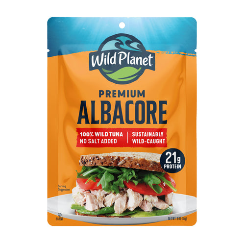 Albacore Wild Tuna Single-Serve Pouch No Salt Added
