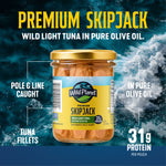 Skipjack Wild Tuna in Pure Olive Oil