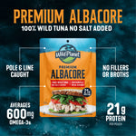 Albacore Wild Tuna Single-Serve Pouch No Salt Added