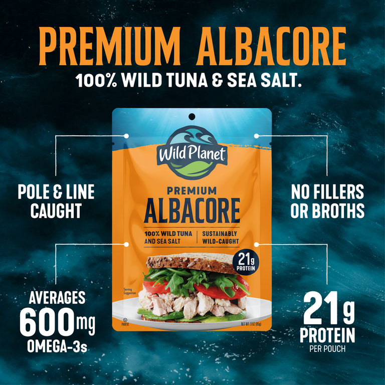 Albacore Wild Tuna Single-Serve Pouch