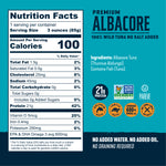Albacore Wild Tuna Single-Serve Pouch No Salt Added