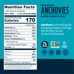 Wild White Anchovies In Extra Virgin Olive Oil