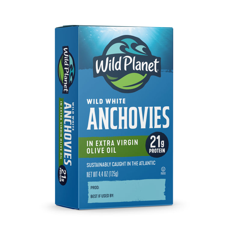 Wild White Anchovies In Extra Virgin Olive Oil