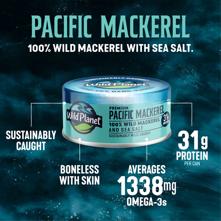 Wild Pacific Mackerel