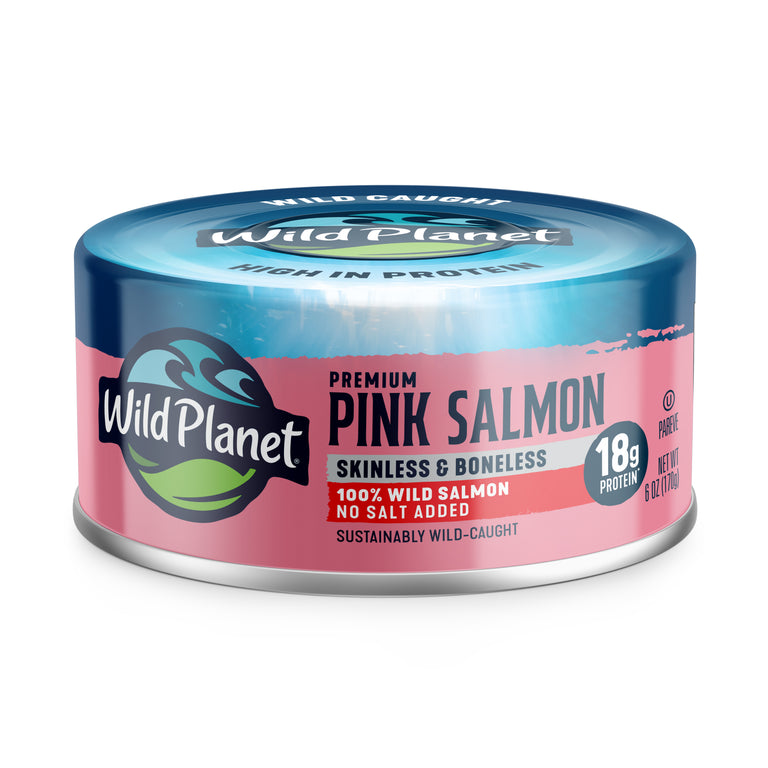 Wild Pink Salmon No Salt Added