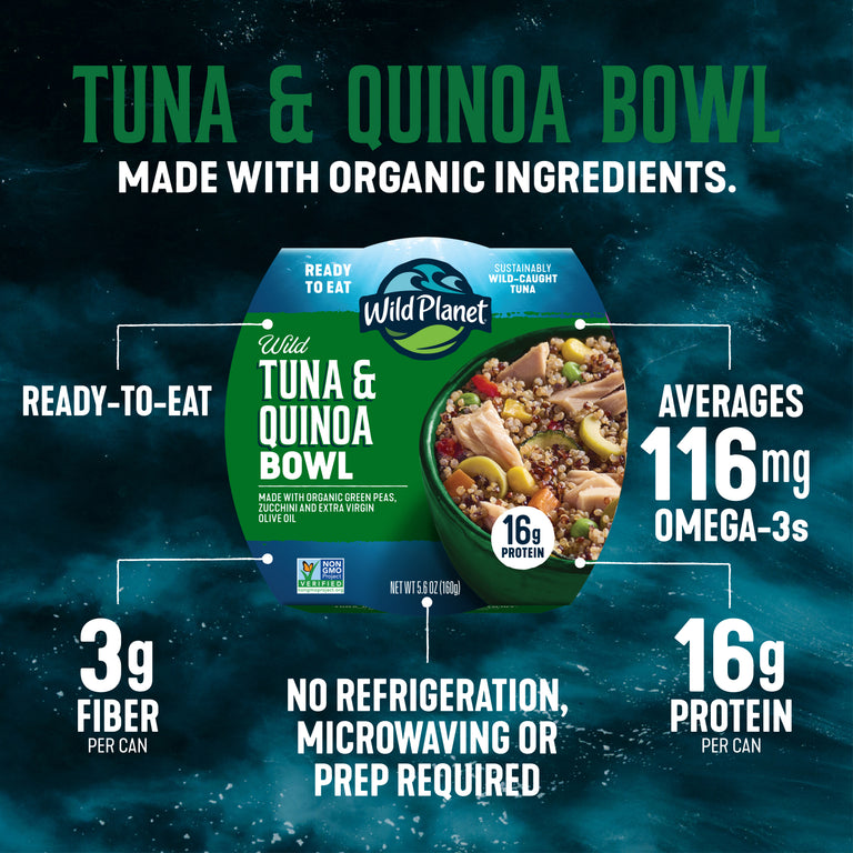 Wild Tuna & Quinoa Salad Ready-To-Eat Meal