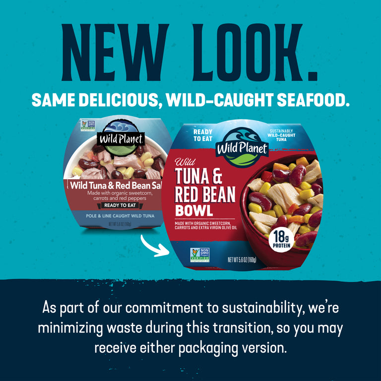 Wild Tuna & Red Bean Salad Ready-To-Eat Meal
