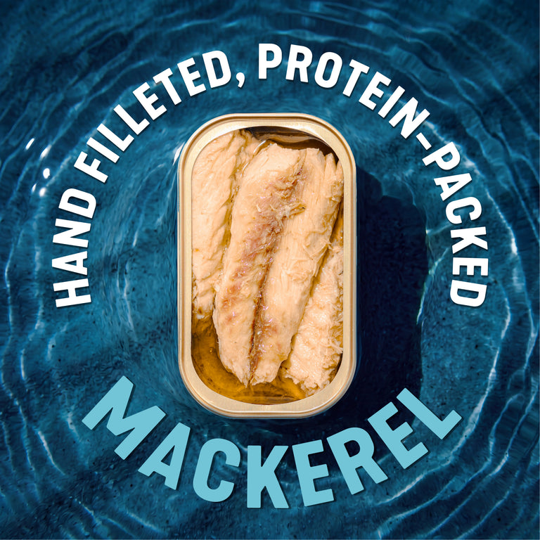 Wild Mackerel Fillets In Extra Virgin Olive Oil