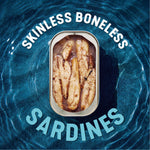Wild Sardines Skinless & Boneless Fillets In Extra Virgin Olive Oil
