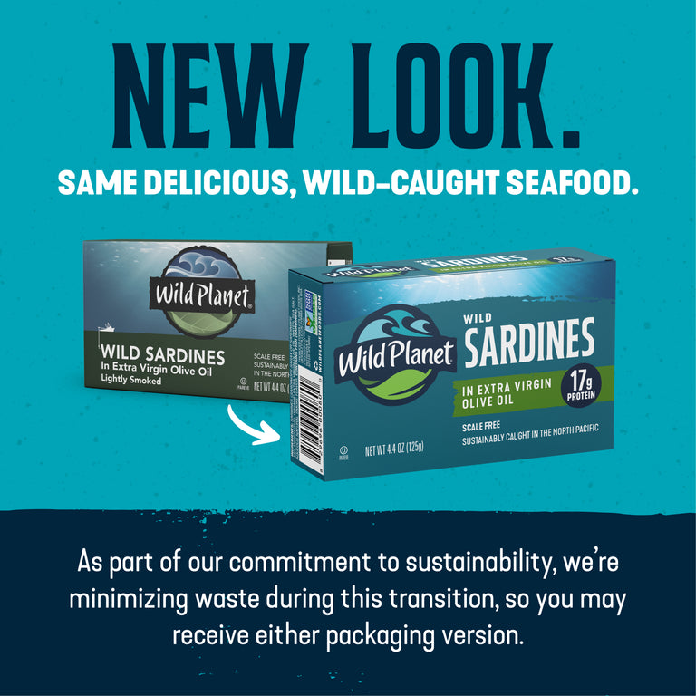 Wild Sardines In Extra Virgin Olive Oil