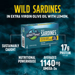Wild Sardines In Extra Virgin Olive Oil with Lemon