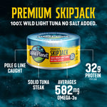 Skipjack Wild Tuna No Salt Added