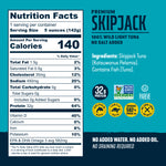 Skipjack Wild Tuna No Salt Added