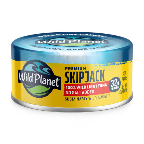 Skipjack Wild Tuna No Salt Added