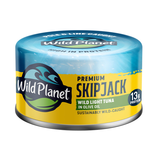 Skipjack Solid Light Wild Tuna in Pure Olive Oil