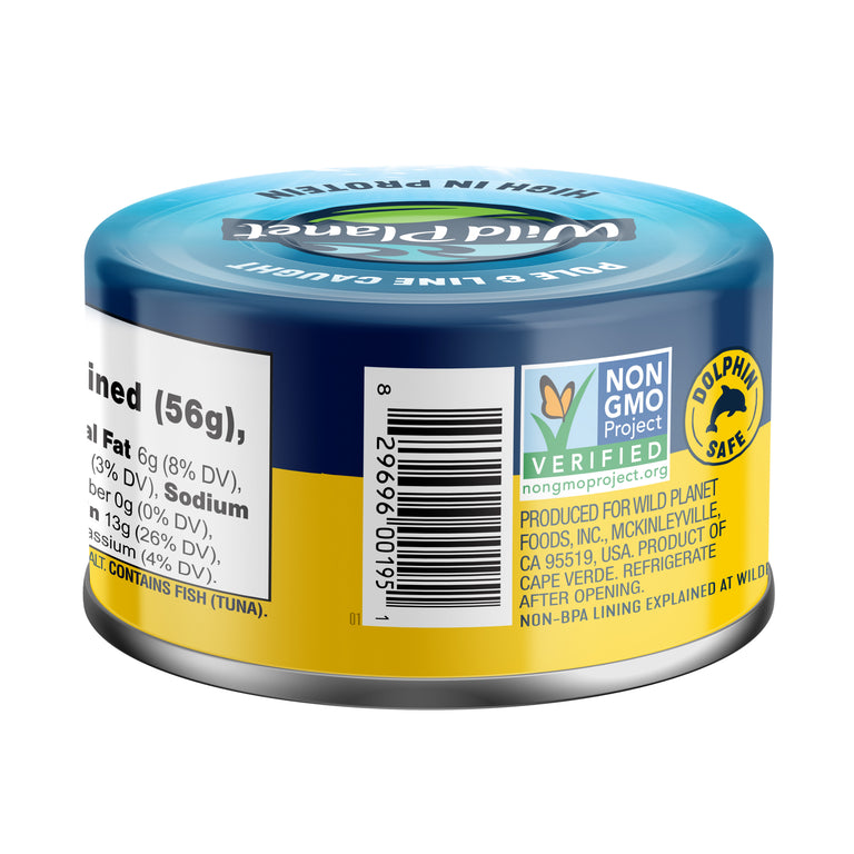Skipjack Solid Light Wild Tuna in Pure Olive Oil