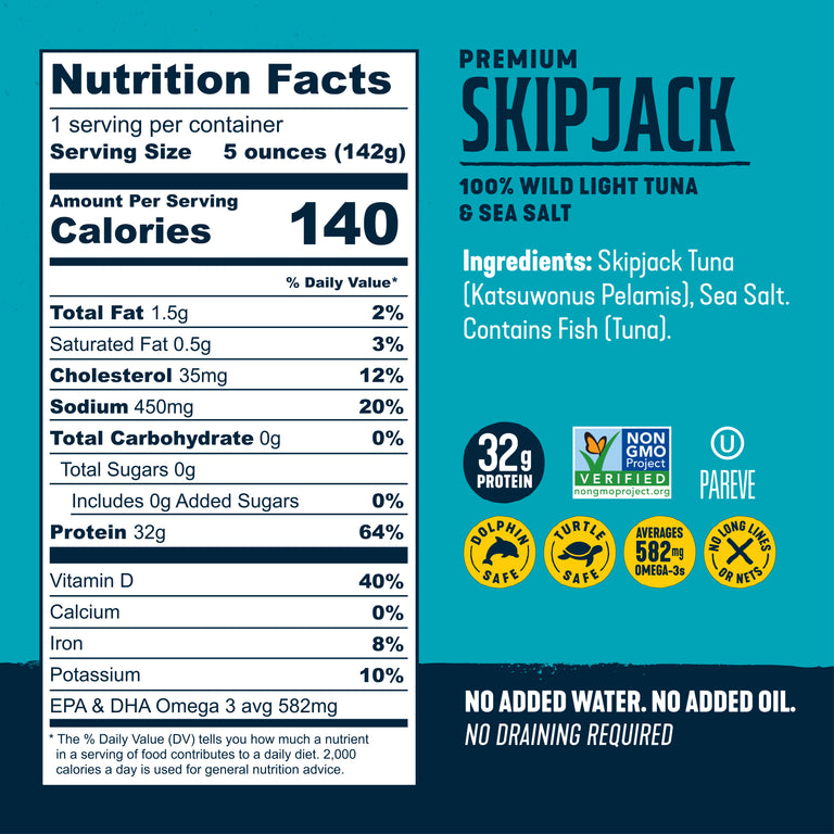 Skipjack Wild Tuna